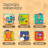 Montessori Toys for 1 2 3 Year Old Toddlers, Busy Board, Educational Activities, Sensory Toys, Birthday Gifts for Boys