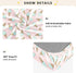 Jynexis 52x28 Ice Cream Pink Print Baby Crib Sheets, Cotton Fitted Crib Sheet, Soft Breathable, Fits Standard Toddler