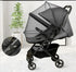 Mosquito Net Universal Stroller Netting, Durable Double Zipper Design for Strollers