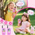 MINIBEAR 2 Pack 3-12 Video Walkie Talkies for Kids, Rechargeable Kids Walkie Talkies Long Range Outdoor Christmas
