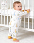 0-18 CARETOO Baby Sleep Sack with Legs Infant Sleepsuit Newborn Long Sleeve Wearable Blanket for Boys Girls Months