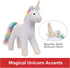 GUND Bluebell Rainbow Unicorn Stuffed Animal, Plush Unicorn for Ages 1 and Up, Blue, 15”