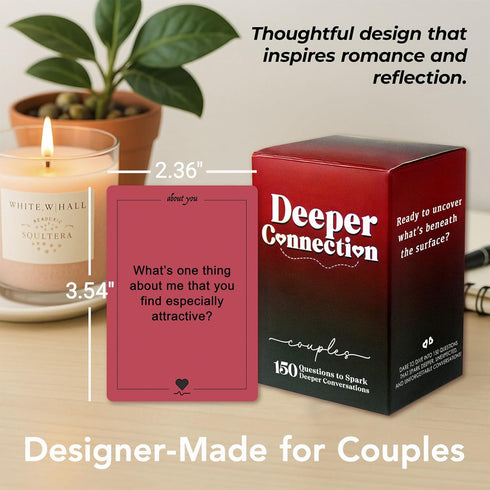 150 Deeper Connection, Couples Games with Deep Questions to Build Intimate Connection & Trust, Relationship Couples