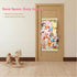 VOMELON Stuffed Animal Storage Holder, Elastic Stuffed Animal Net,Door/ Wall Mount Length Adjustable Hanging Stuffed