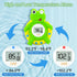 b&h Baby Bath Thermometer & Room Thermometer, Easy to Read Display, BPA-Free, Digital Water Thermometer Floating Toy