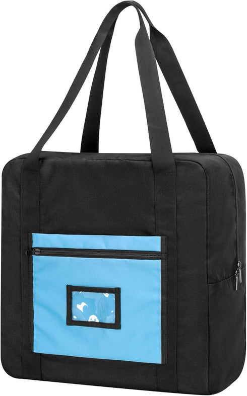 Travel Bag for Infant Booster Seat - Fits Most Standard Seats, Black