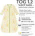 Lightweight Muslin Cotton Toddler Sleep Sack with Sleeves - Baby Wearable Blanket