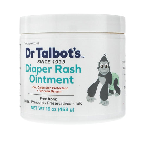 Dr. Talbot's Baby Diaper Rash Ointment - 16 oz - Zinc Oxide