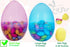 8 Inch 12 Pack 8" (12-Pack) Massive Translucent Easter Eggs Colorful Fillable Plastic Easter Eggs, Perfect For Easter
