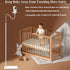 Compactible Baby Monitor Mount Floor Stand Holder for Infant Optics DXR-8 Pro, Nanit Pro, eufy, HelloBaby, VAVA, and