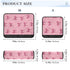 Vdsrup 2 Pack Seat Belt Covers Pink Bow Ribbon Car Seat Strap Covers Super Soft Cute Coquette Car Seat Neck Cover