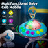 108 BOBXIN Baby Mobile for Crib, Crib Mobile with Projector and Melodies Music, Crib Toys with Remote Control