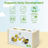 Set Set PlanToys Road Construction Wooden Montessori Imaginative and Fine Motor Play Toy | Coordination, Creativity