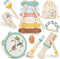 Baby Musical Instruments for Toddlers 1-3, Montessori Wooden Toys for 1 Year