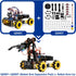 Pack 8-12 12-16, Adults(QD007) ACEBOTT Robot Arm Expansion Smart Car Starter Kit, Robotics Kit for Kids Ages STEM Toys
