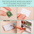 36 1:12 1 Bookcase,4 Pcs Scale Miniatures Dollhouse Books and White Wooden Floors Furniture Display Bookshelf Cabinet