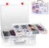Toy Organizer with 72 Compartments, Storage Box Compatible with Hot Wheels, Matchbox Cars, Mini Toys, Dolls, Display