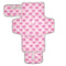 Msyxl Portable Changing Pad for Baby - Pink Bows Waterproof Diaper Changing Mat