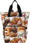 SUABO Bread Ice Cream Pattern Baby Diaper Bag Backpack Large Bag Waterproof Travel