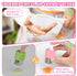 Set 48PCS Set, Sets 3+ Kids Knife for Real Cooking: Kids Kitchen Kids Cooking Real with ApronBasket, Kid Kitchen