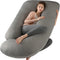 BATTOP Pregnancy Pillows with Cooling Cover,Maternity Body Pillow for Sleeping,Support for Back,HIPS,Legs,Belly