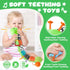 AWOTOY 0-6-12 Tummy Baby Toys Months,Musical Caterpillar Stuffed Animals Activity Infant Toys