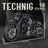 1:8 Set 14 15 16+ Birthday(579PCS) Motorcycle Building for Adults, Building Blocks for Adults, Collectible Toy