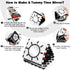 Black and White Baby Toys, High Contrast Newborn Toys 0-3 Months Brain Development, Tummy Time Toys, Soft Baby Book, Infant Sensory Toys 0-6-12 Months Visual Stimulation Montessori Toy Gift