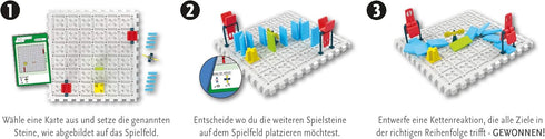 8 ThinkFun Domino Maze STEM Toy and Logic Game for Boys and Girls Age and Up - Combines The Fun of Dominos with The