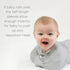 SwaddleDesigns Transitional Swaddle Sack with Arms Up, Heathered Gray with Stripe Trim, Small