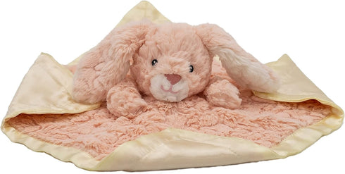 Mary Meyer Baby Lovey Putty Nursery - Newborn & Toddler Boys and Girls Security Blanket, 13 x 13-Inches, Pink Bunny