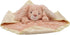 Mary Meyer Baby Lovey Putty Nursery - Newborn & Toddler Boys and Girls Security Blanket, 13 x 13-Inches, Pink Bunny
