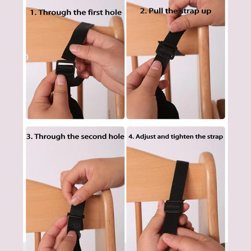5 Universal Point Harness Baby Chest Harness for Child/Kid Seats, Adjustable Harness Strap for High Chair/Pushchair