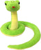 Ice King Bear Plush Toy - Lifelike Green Snake Stuffed Animal (Standing)