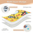 siphylline 52" 34" Cartoon Cute Duck Yellow Extra Large Resuable Training Pee Pads for Kids Highly Absorbent Diaper