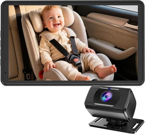 Rohent Baby Car Camera 7.2-Inch Monitor: 1080P HD Rear Facing Infant Backseat Camera