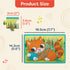 B. toys Pack o' Puzzles 3-Pack - Wooden Puzzle Box Set with 12 Puzzles: Pets, Dinos & Trucks for Kids 3 Years +