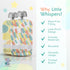 Little Whispers 10 Pack LittleWhispers Reusable Baby Food Pouches - Refillable with Applesauce, Yogurt, Fruit Puree