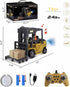 11 1:24 3+ Channel RC Forklift - Scale Construction Truck Toy, Yellow, Years, Male, Children