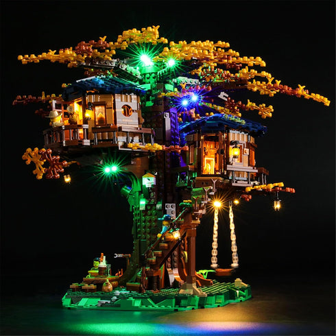 LIGHTAILING Light Set for Ideas Tree House Building Blocks Model - LED Light Kit Compatible with Lego 21318 (Model Not