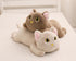 26.4 inch 5 lbs Cat Weighted Stuffed Animals, Large Plush Toy Pillow, Soft Kawaii Gifts for Adults and Kids