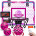 VATOS Basketball Hoop for Girls, Indoor Pink Basketball Hoop with Electronic Scoreboard & Remote Controller