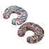 GOSTONG Set 2 Pack Colorful Zebra Pattern Nursing Pillow Cover of Nursing Pillow Slipcovers Ultra Soft Compatible