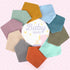 Accmor 10 Pack Baby Bandana Drool Bibs, 100% Cotton Muslin Bibs for Teething and Drooling, Soft for Boys Girls