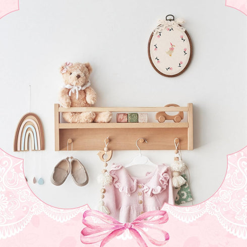Chunful Felted Embroidered Goose Nursery Wall Decor Cute Wall Art Decorative Artwork for Nursery Themes Bathroom Living