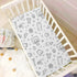 KICPOAY 39 27 Fitted Crib Sheets Basketball Sport Stretchy Portable Playard Sheets for Baby Toddler, Breathable Soft