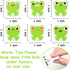 60PCS Mini Frog Eraser Bulk, Assorted Cartoon Frogs Animal Pencil Erasers for Kids, School Carnival Rewards, Gift Bag
