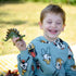 Gemini&Genius Stegosaurus Dinosaur Toy Figure - Green Dino Collection Action Figurine for Kids 4-12 Years Old