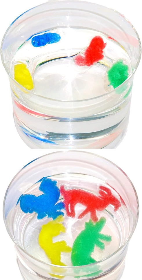 JaRu Magic Grow Capsules, 2 Packs 24 Assorted Capsules, Water Growing Animals, Great Party Favor Kids Toy