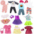 10 Sets 18 Inch 18 inch 18 Inch ebuddy Doll Clothes and Accessories - Fashion Outfits Fit for Dolls Doll
